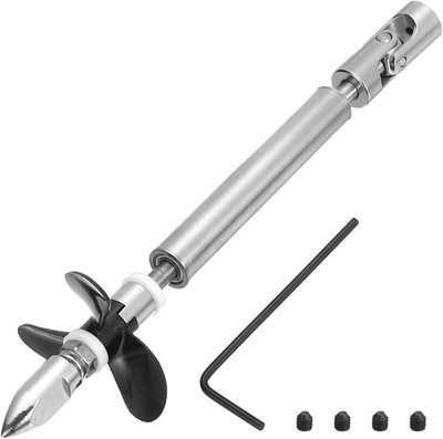 Drive Shaft W Propeller and Universal Joint for RC Boat Coupler Assemble Kit