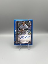 2025 Topps Chrome Jeff Criswell blue auto /150 RC Colorado Rockies
