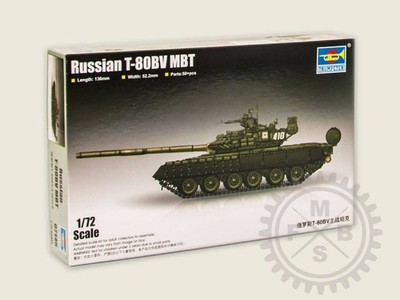 T-80BV MBT / 1:72 - Trumpeter / 07145