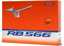 Mizuno RB 566 Golf Balls - Orange - One Dozen - Brand New
