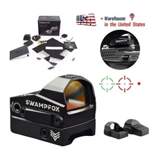 Swampfox Kingslayer 1X22mm 3 MOA Pistol Cut Red/Green Circle Dot Sight-RMR