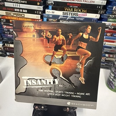 NEW BeachBody INSANITY Workout  3-DVD Set Insane Abs Max Interval Training