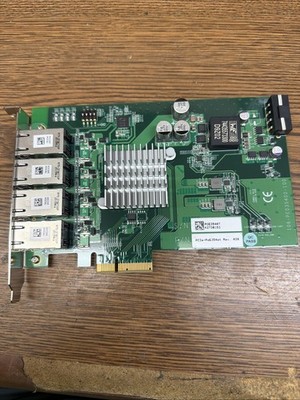 Neo 4-Port PCIe x4 802.3at PoE Network Adapter PCIe-PoE354at Reva30 Network Card