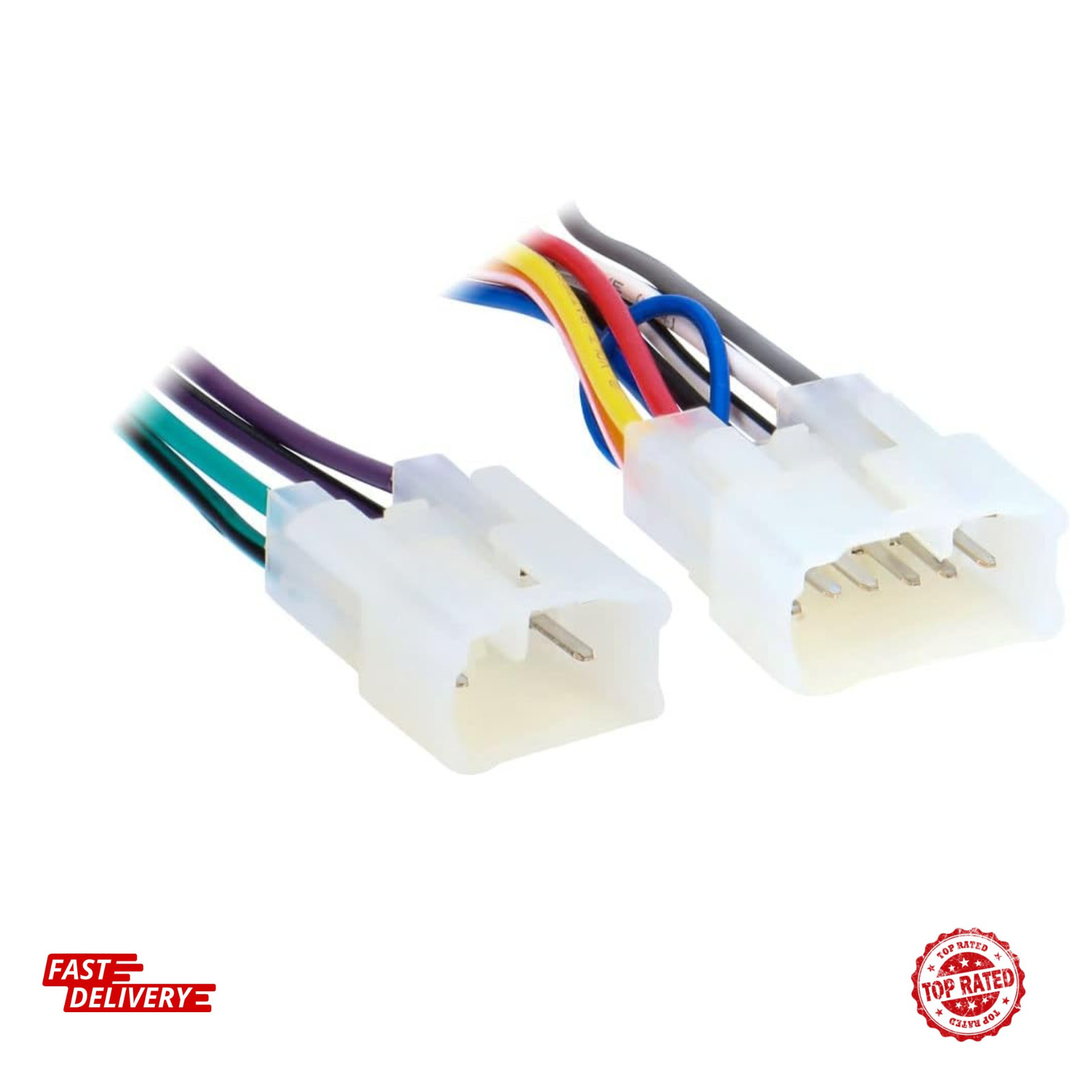Metra 70-1761 Radio Wiring Harness for Toyota 1987-Up Power 4-Speaker