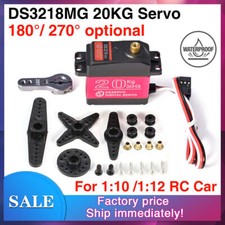 DS3218 Waterproof Servo 20KG Metal Gear Digital Servo for 1/8 1/10 1/12 RC Car