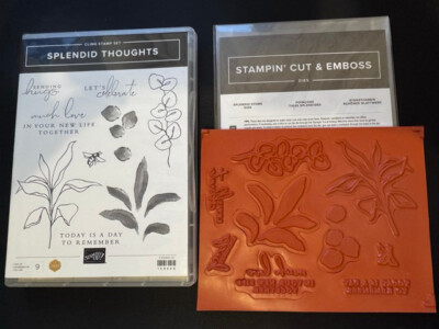Prachtvolle Gedanken Stempel und prächtige Stielstanzen - Stampin' Up!