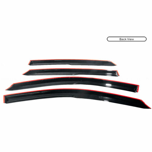 For Lexus GS350 GS450h 2013+ JDM Mugen Style Window Visor Rain Guard Deflector - Picture 3 of 10