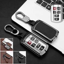 Zinc Alloy Tpu Leather Car Remote Smart Key Fob Case Cover Bag For Toyota Sienna Zinc Alloy Tpu Leather Car Remote Smart Key Fob Case Cover Bag For Toyota Sienna