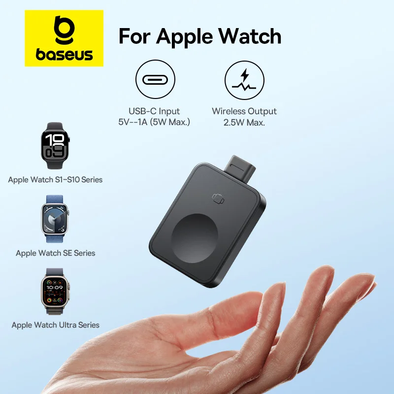 Baseus MagPro Magnetic Wireless Charger for E-Watch 2.5W For Apple Watch S1-S10