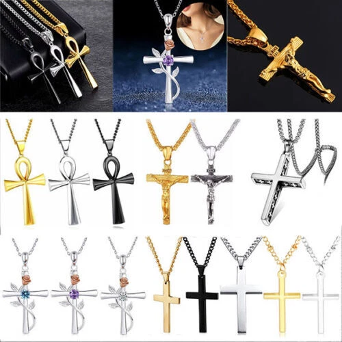 Modeschmuck-Halsketten & -Anhänger Edelstahl Glück