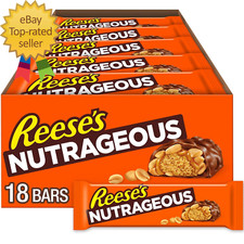 Barritas de caramelo NUTRAGEOUS de chocolate, mantequilla de maní, caramelo y maní, 1,66 OZ