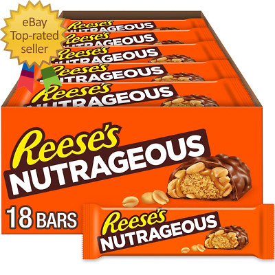 NUTRAGEOUS Chocolate, Peanut Butter, Caramel and Peanut Candy Bars, 1.66 Oz