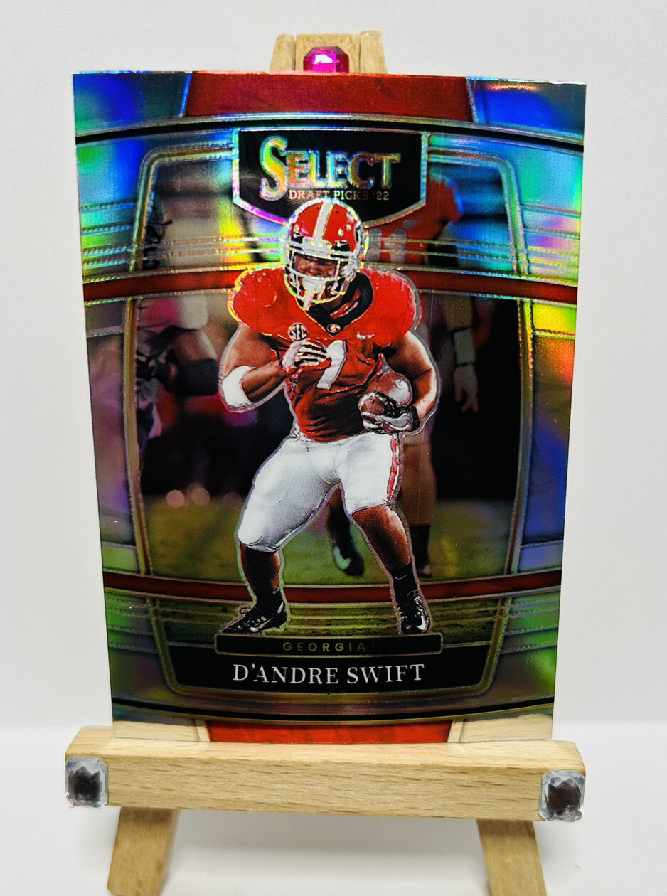 D'ANDRE SWIFT 2022 Panini Select Draft Picks Concourse SILVER PRIZM #35 Georgia