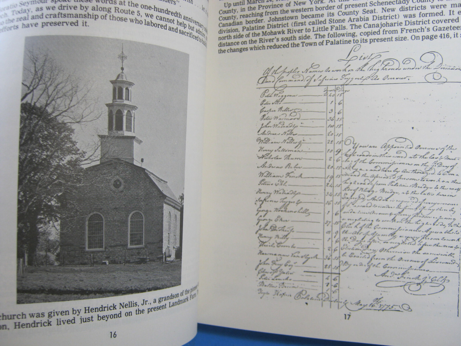 Waymarks in Nelliston, New York 18781978 Lupo 1978 MONTGOMERY HISTORY