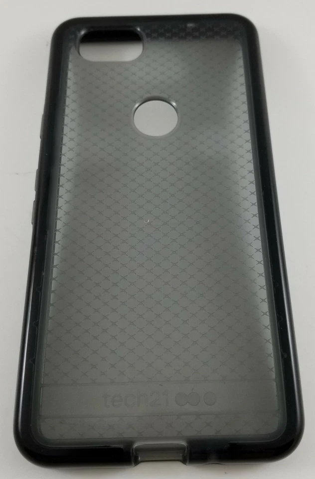 Authentic Tech21 Evo Check Case for Google Pixel 2 ** Smokey/Black & Clear/White - Image 2 of 3