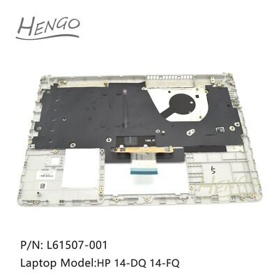 Coperchio Superiore Con Tastiera E Poggiapolsi HP Pavilion 14-DQ2043CL - Argento (L61507-001)