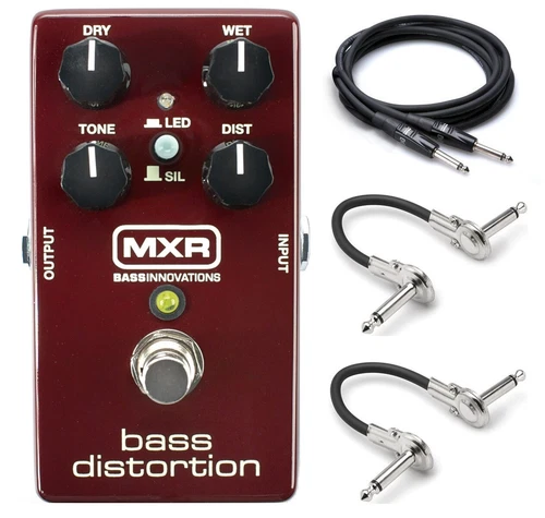 New MXR M85 Bass Distortion Guitar Effects Pedal