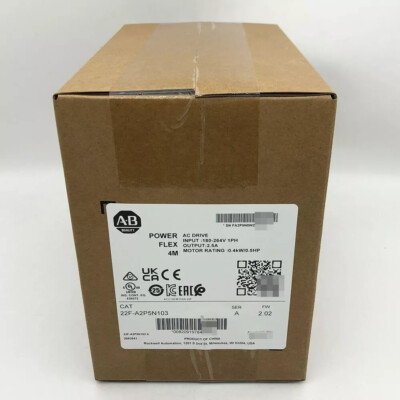 22F-A2P5N103 AB PowerFlex 4M- 0.4 kW(0.5 HP)AC Drive 22F-A2P5N103