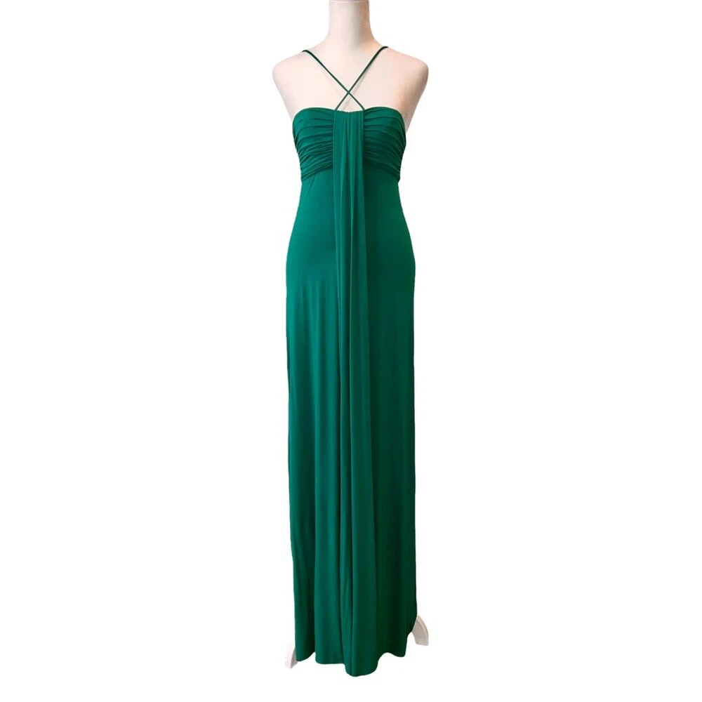 Bcbg emerald green clearance dress