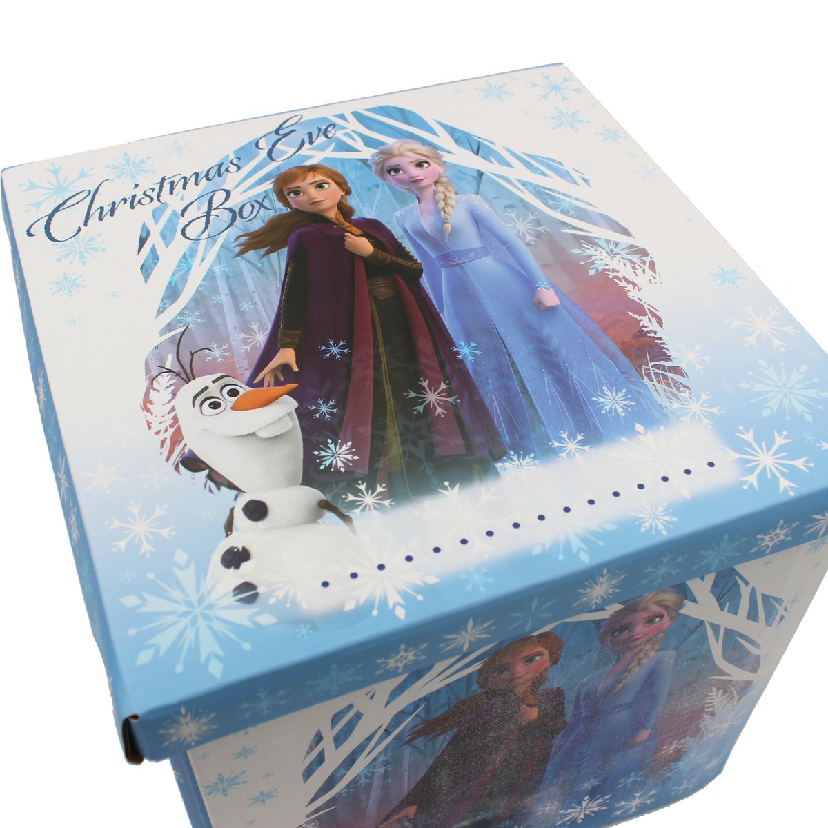 Disney Frozen 2 Christmas Eve 'Flat pack' Gift Box 27cm x 26.5cm x