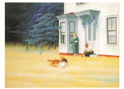 alte AK Edward Hopper - Cape Cod Evening ungelaufen Ansichtskarte F4051j