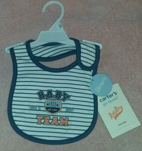 Baberos para Bebé Algodón Deporte Carter's y eructo Paños
