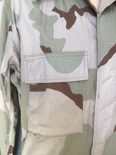 US Army Coat Desert Tri Colour Camouflage shirt Small Regular (R73) - Picture 8 of 11