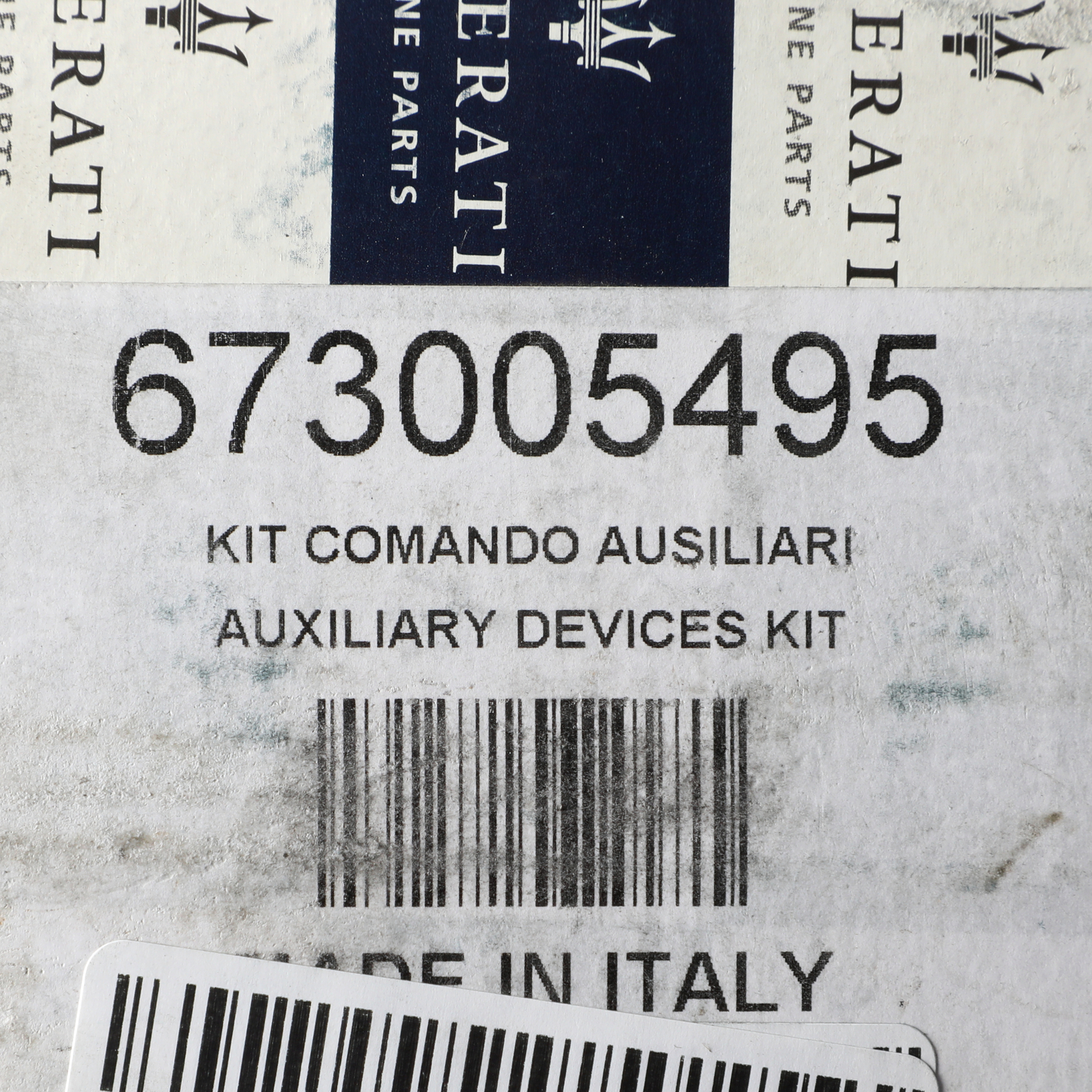 GENUINE MASERATI Engine Auxiliary Devices Pulley Kit OEM NEW 673005495