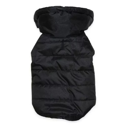Black Winter Dog Coat by Pawslife Nylon Size Medium