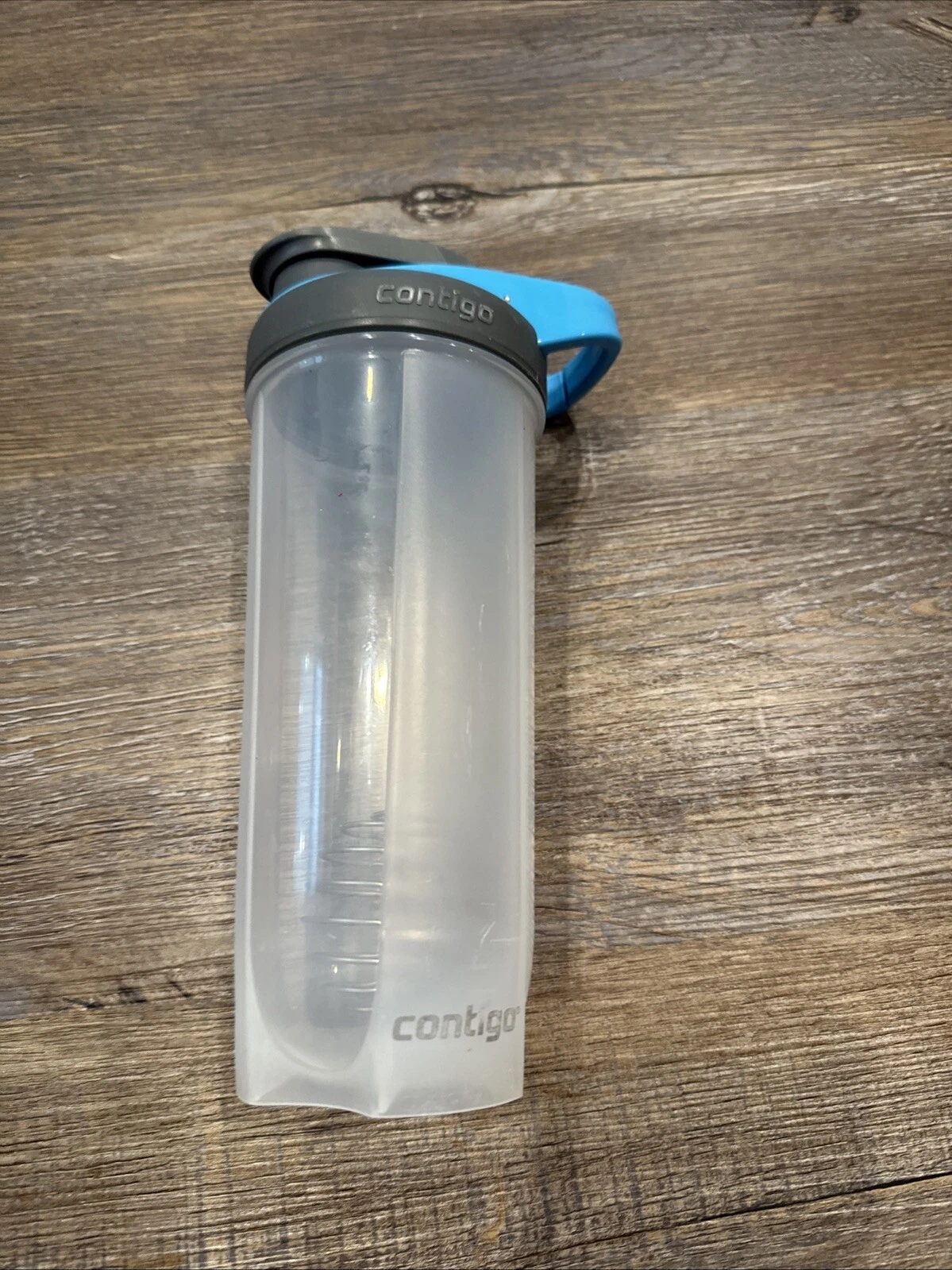 SHAKER/MIXER BOTTLE- WITH WISK-CONTIGO -PROTEIN SHAKE-BPA FREE--CLEAR
Opens in a new window or tab
