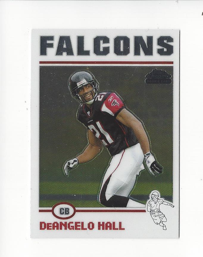 DeAngelo Hall Topps Chrome #176 Base