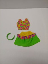 Vintage 90s Glitter Beach Fashions Barbie Doll Clothes Mattel Awesomeness  