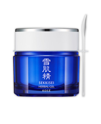 KOSE Sekkisei Herbal Gel Moisturizer 80g Multi-Benefit Hydrating & Sleeping Mask