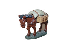 Lead Military Pack Horse Figure Modern
