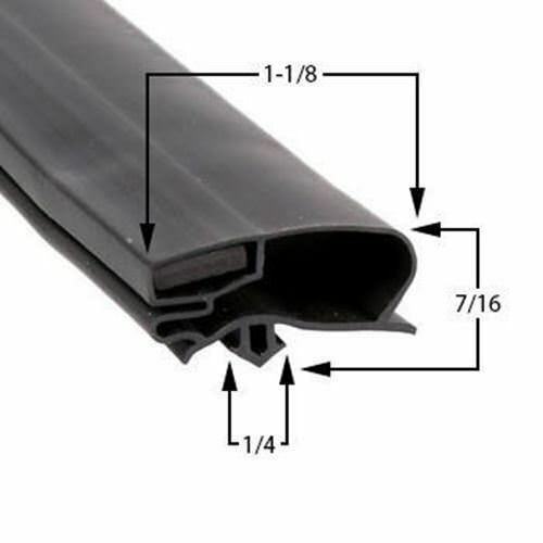 Anthony Part 02141602042 Aircell Door Gasket 29 1/16"x66 9/16" for