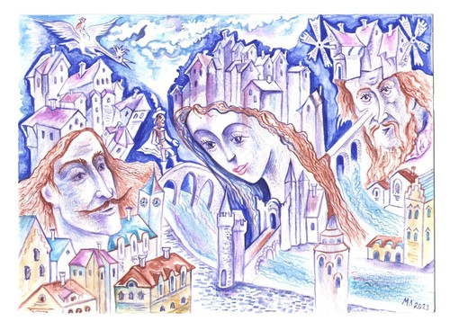 Surrealism Beyond Borders exhibition poster Leonora Carrington's