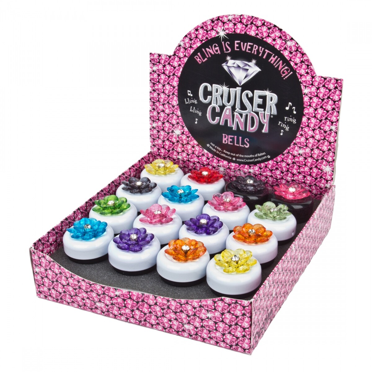Cruiser Candy Bling Bells Цветочные колокольчики в ассортименте Супер-милые колокольчики высокого качества 40790₽