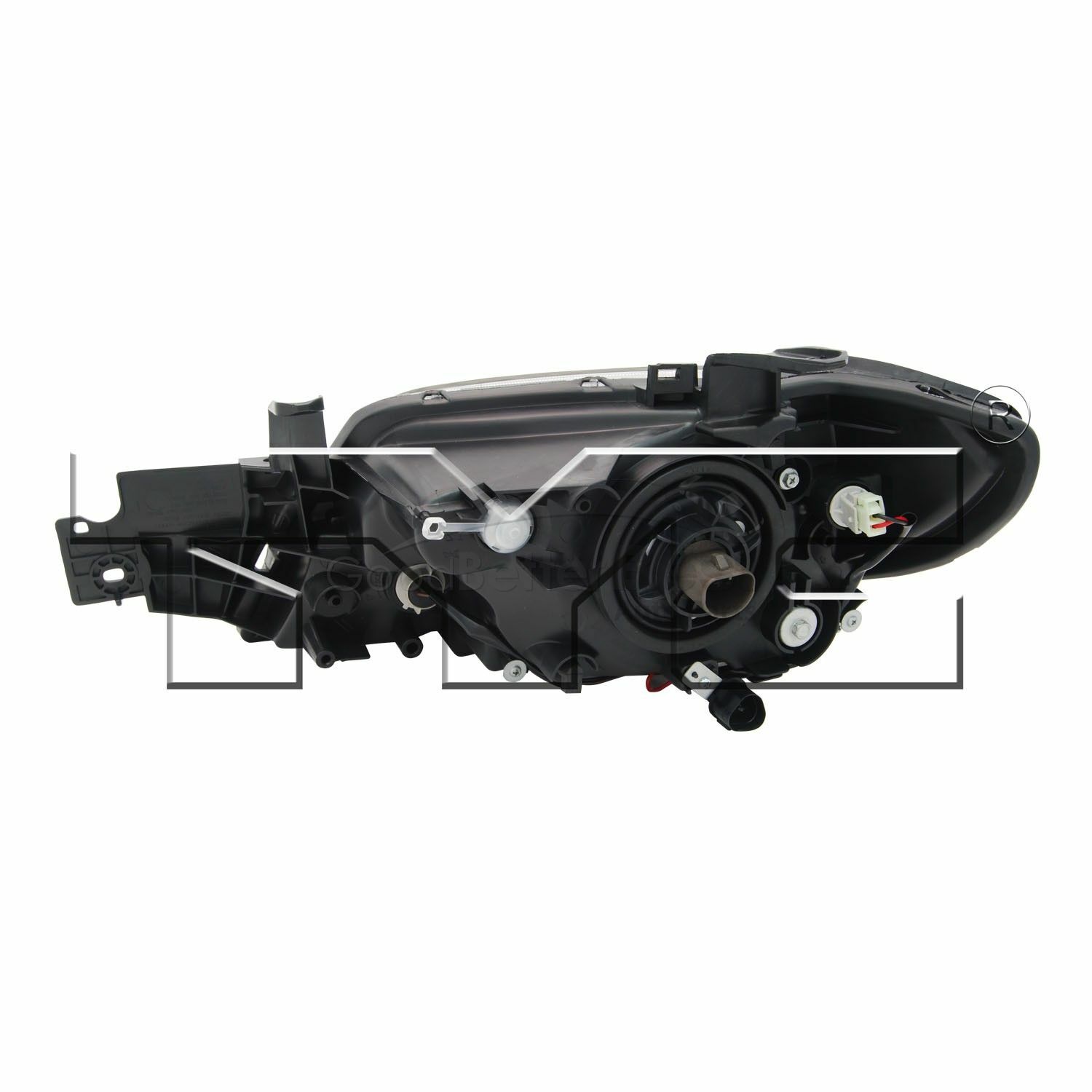 One New TYC Headlight Assembly Left 201214200 MN133515 for 