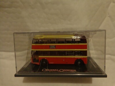 CORGI OOC 1/76 AEC Q DOUBLE DECK WESTCLIFF ON SEA GRAYS BUS OM45705