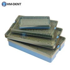 Silicone Sterilization Tray Case Box Ophthalmic Dental Instruments Disinfection