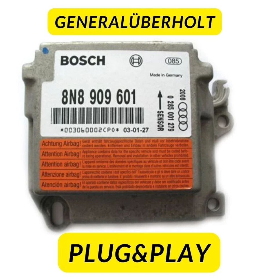Steuergeräte 8N8909601 / 0285001279 Audi TT / PLUG & PLAY