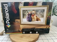 SALE NEW Polaroid 10" Hi Resolution Digital Picture Frame - BRUS GOLD PDF-1050G