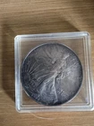 1994 AMERICAN EAGLE 1 OZ FINE SILVER ONE DOLLAR COIN - Toned and Slabbed