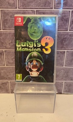 Nintendo Switch Luigi's Mansion 3 Game & Case *Tested & Works*