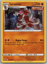 Lycanroc 087/198 Holo Rare Chilling Reign