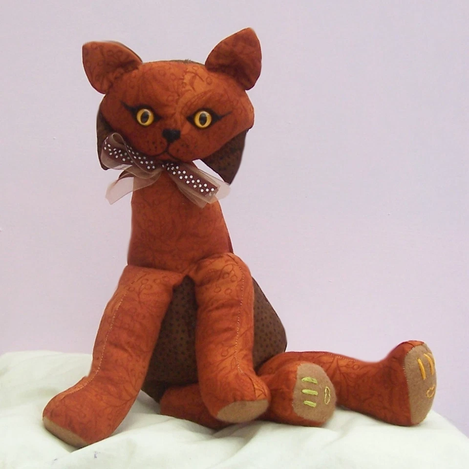 Raggedy cat sewing pattern Patch kitten - Image 3 of 4