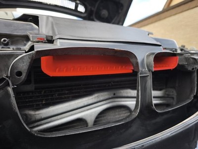 Roter Airscoop Kaltluftansaugung Intake Tuning für BMW 3er E46 320 323 325 330 M