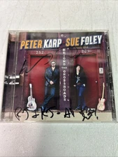 Beyond the Crossroads by Peter Karp/Sue Foley (CD, 2012, Blind Pig) Autographed!