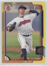 2015 Bowman Prospects Yellow Luis Lugo #BP29 19fi