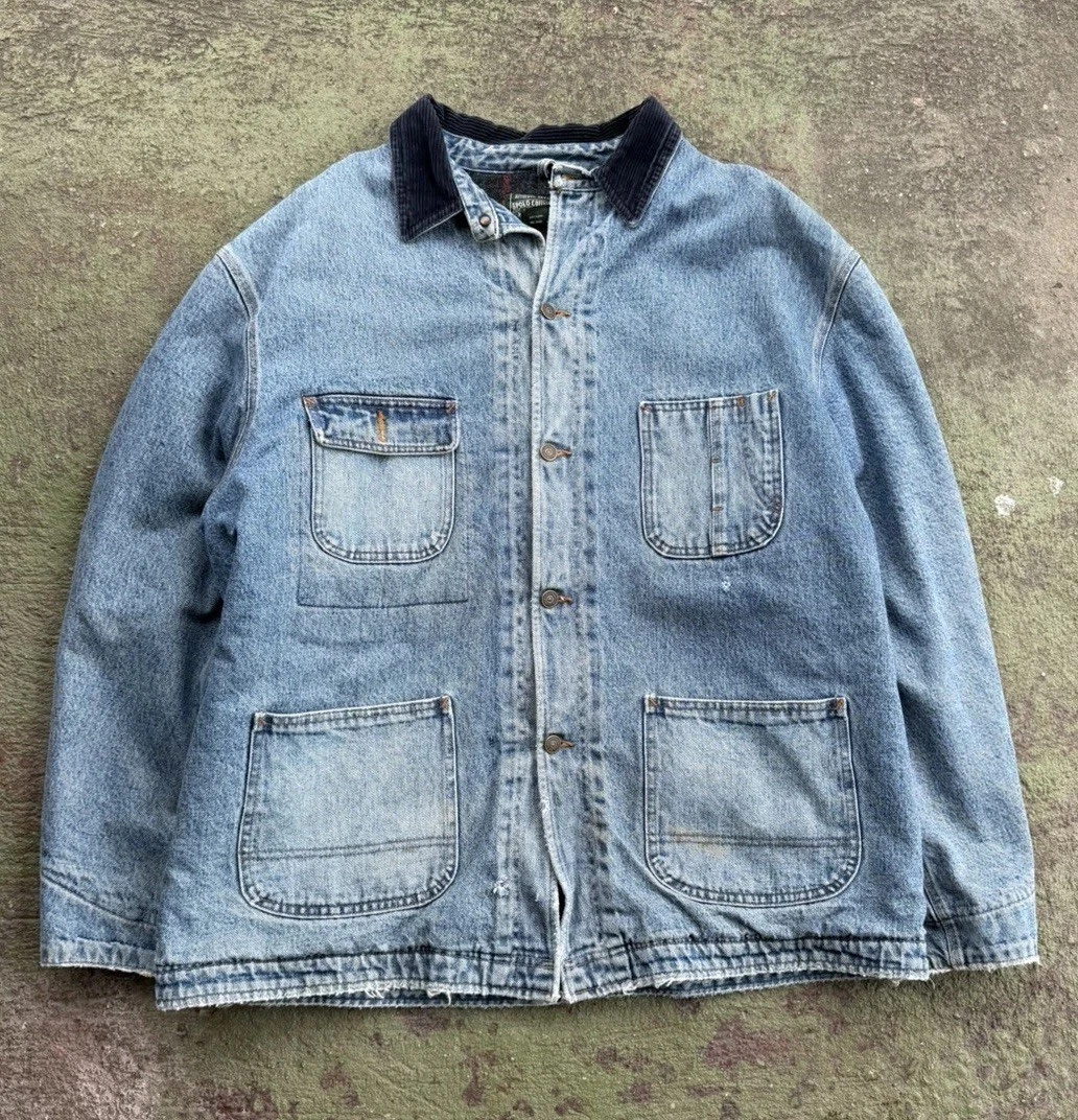 vintage polo ralph lauren denim jacket products for sale | eBay